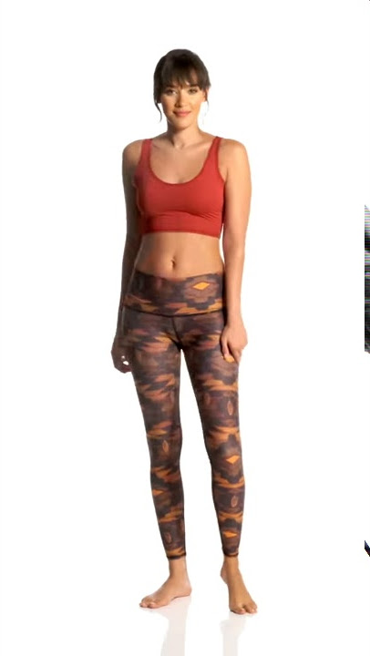 Teeki Southern Cross Black Hot Yoga Pants | SwimOutlet.com