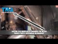 How to Replace Inner Tie Rod 2003-2011 Honda Element