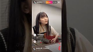 [210722] Ikura singing 'らレンズ' (Lense) in Live | Lilas Ikuta InstaLive