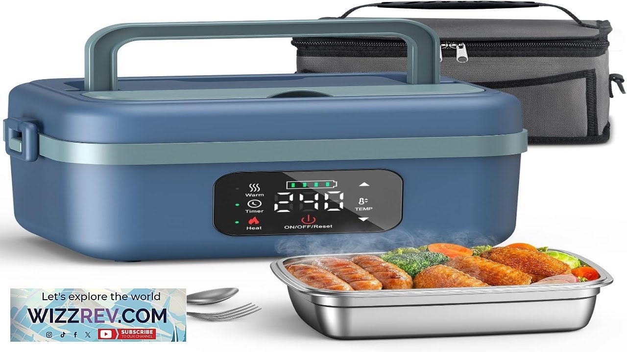 Беспроводной электрический ланч-бокс VASG для взрослых, 16000 мАч, с функцией автоматического под...