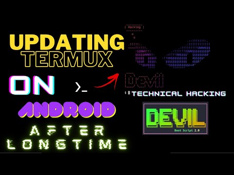 Updating termux after a long time!!!