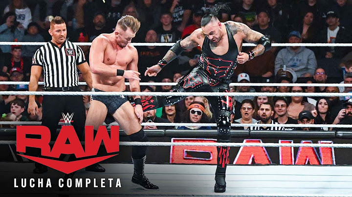 LUCHA COMPLETA: Damian Priest vs. Ludwig Kaiser: Raw, Nov. 11, 2024