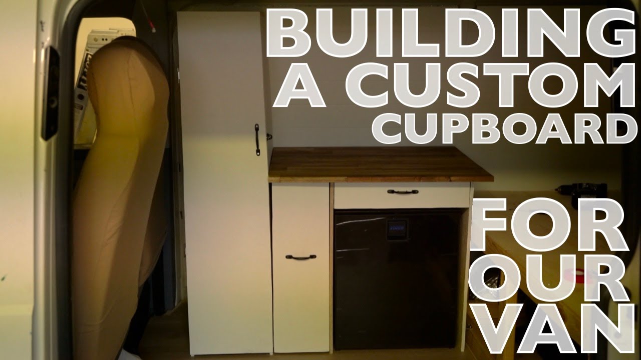 Finishing off our Van | Van Build Ep.5 Cupboard - YouTube