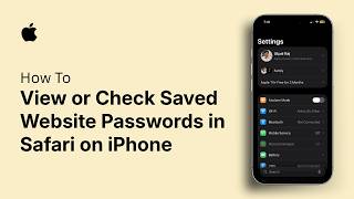 How to View or Check Saved Website Passwords in Safari on iPhone