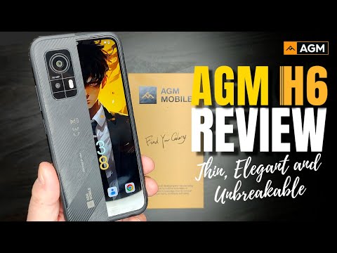 Test smartphone AGM H6 : voici enfin un mobile Android robuste qui