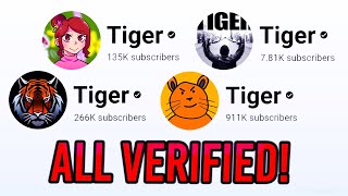 These 4 Channels Are All Verified With The SAME NAME? (explained!)