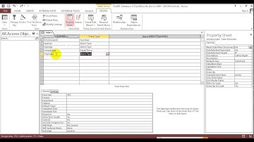 Advanced C# Tutorial 20 Project2 Create TestDB and TblEmployee in Microsoft Access