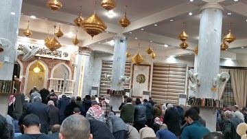 عشائية مؤثرة ما تيسر من سورة الزمر للشيخ ميثم القيسي في جامع خالد بن الوليد ١٤٤٤ هجري