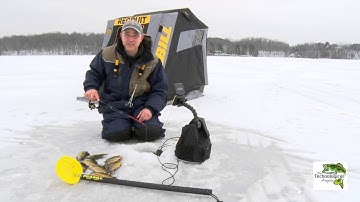 Ice fishing tips | Aqua-Vu Micro camera | Humminbird HELIX | The Technological Angler