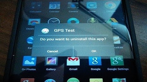 How To Delete Apps From Android Nexus Phone/Tablet