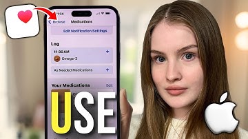 How to Use the Medications Feature Using Health Apps on iPhone
