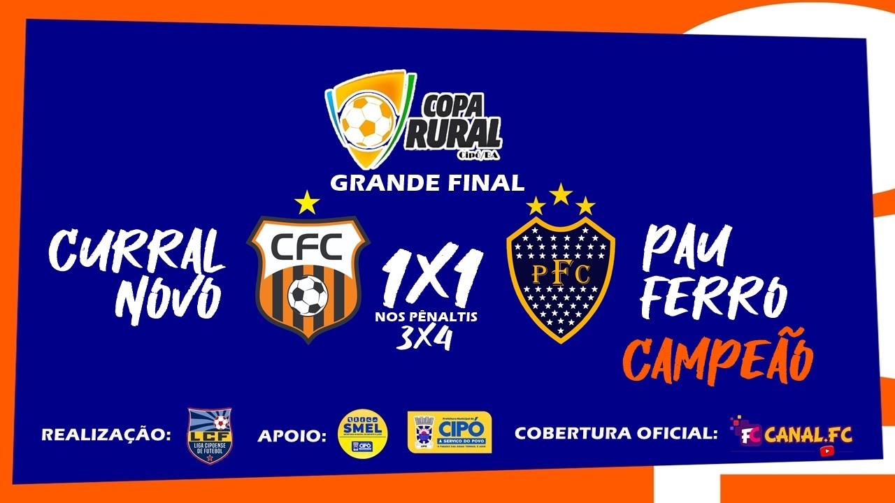 Ponto Novo: Confira os resultados dos jogos da rodada da Copa Rural 2023