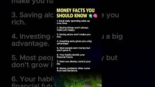 Money Facts That Can Change Your Life #amazingfacts #psychology  #shorts #facts #money #finance