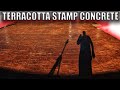 Terracotta stamped roman ashlar slate concrete tips and tricks to be successful