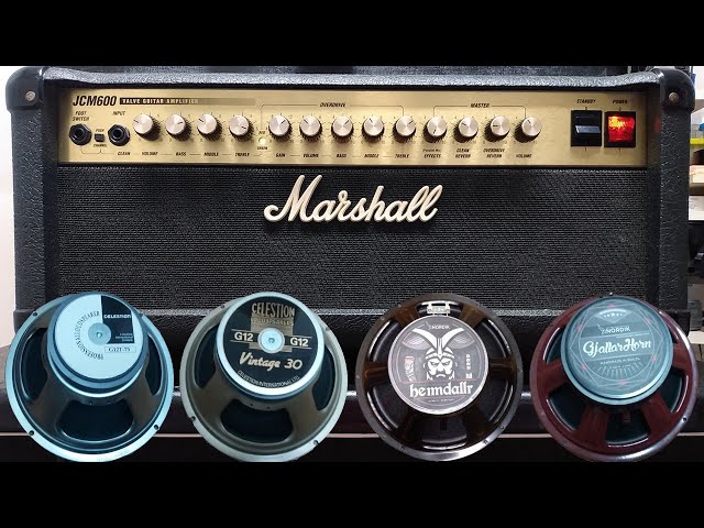 Marshall JCM600 - Review (Celestion & Nordik) - YouTube Marshall JCM600 - Review (Celestion & Nordik) - YouTube