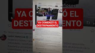 YA COMENZÓ EL DESTRIPAMIENTO