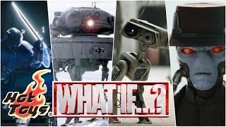 Hot toys What If...? | Star Wars | Book of Boba Fett | Mandalorian | Droids | 1/6 Scale Figures