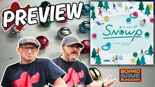 Snowp Review | Jingle flicking ftw!
Snowp is a fast-paced dexterity and set-collection game where players flick metal rings across a snowy board to capture colorful bells.
On your turn, place your ring on your starting arc, aim, and flick! Any bells that land inside your ring are yours to keep. Collect multiples of the same color for higher scores, but beware — the color left on the board at the end of the round is worth nothing. Well give you the Rundown on gameplay and share our thoughts.
https://boardgamegeek.com/boardgame/452143/snowp
🎲 Board Game Content 🎲
Dont Forget to Subscribe for More Here: https://www.youtube.com/channel/UCNg-kTeCJAVvQ70hqTUCZKg?sub_confirmation=1
💖 Support Our Channel On Patreon! 💖
https://www.patreon.com/cw/BoardGameRundown
~~~~~~~~~~~~~~Socials~~~~~~~~~~~~~~
https://www.instagram.com/boardgamerundown/
https://discord.gg/4XfrUr6P8b
https://www.facebook.com/groups/798850054440329
https://twitter.com/bgrundown
#boardgamerundown
#boardgames
#news
#review
#tabletopgames
#tabletopgaming
#whiskeywednesday
#boardgamenight #boardgamegeek
#gamenight
#boardgamelovers
#boardgamecommunity
#kickstarter
#kickstarterlaunch
#kickstartergames
#indiegames
#boardgameaddict
#boardgamesofinstagram Snowp Review | Jingle flicking ftw!