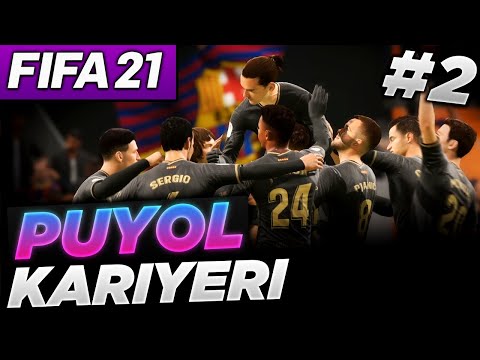 PUYOL'DAN MESSİ'YE ASİST! - FIFA 21 Puyol Kariyeri #2