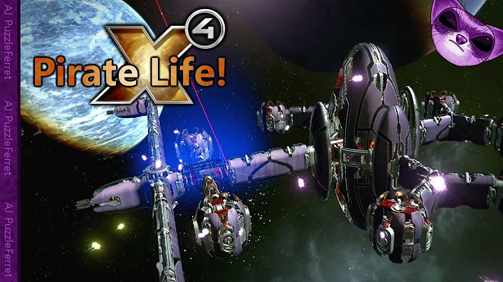 X4 Pirate Life Ep42 - HOP defence station doesn't like pirates!