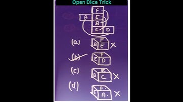 Open dice reasoning tricks | Dice reasoning tricks | reasoning tricks #shortvideo