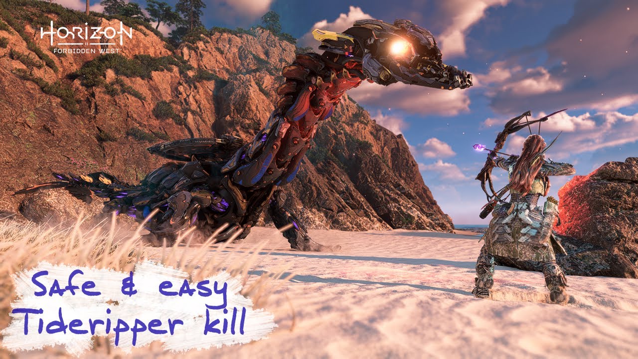 Horizon Forbidden West: Safe & easy Tideripper kill