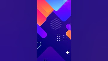 Abstract Colorful Shapes Animated Background
