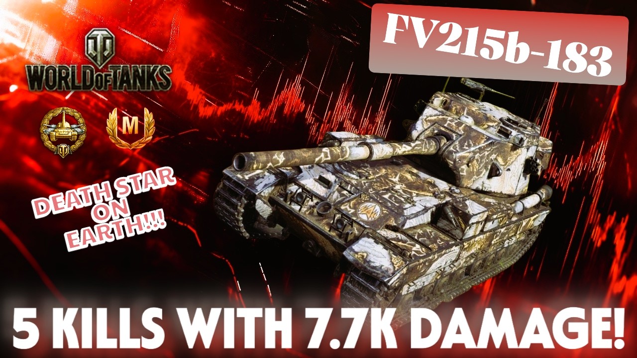 FV215B-183 with the garage one shot capability performance!!! | WOT