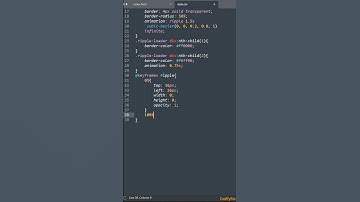 Ripple loader animation | HTML & CSS