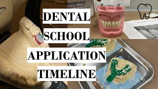 Dental School Application Timeline! screenshot 3