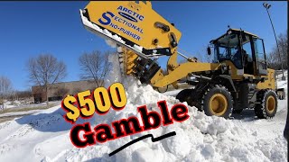 $500 Tire Groover Versus $6,000 Equipment tires