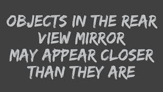 Meat Loaf - Objects In The Rear View Mirror May Appear Closer Than They Are (Lyrics)