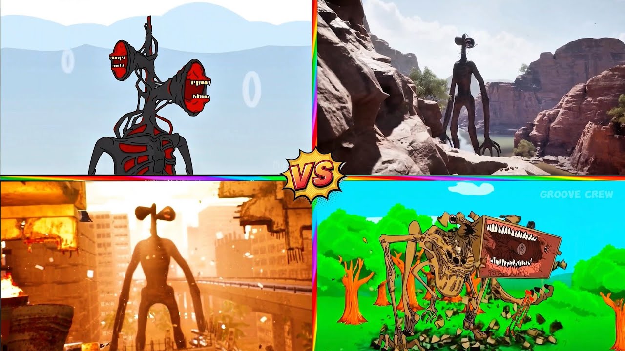 Mix - SIREN BATTLE Siren Head Coffin Dance Song All