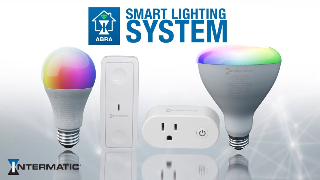 Introducing the New ABRA Smart Lighting System from Intermatic - YouTube