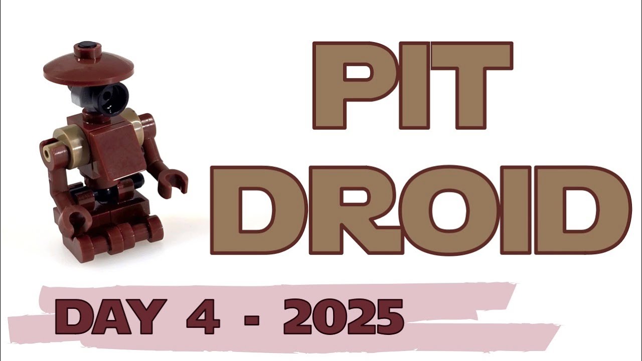 LEGO Star Wars Advent Calendar 2025 – Day 4: Pit Droid (Set 75418