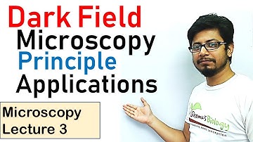 Dark field microscopy principle