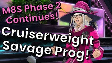 M8S p2 Prog! Arcadion Cruiserweight Savage Static Stream! FFXIV Dawntrail