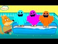 Fox Family and Friends Swimming Pool Adventure - Cartoon for kids new funny episode #843