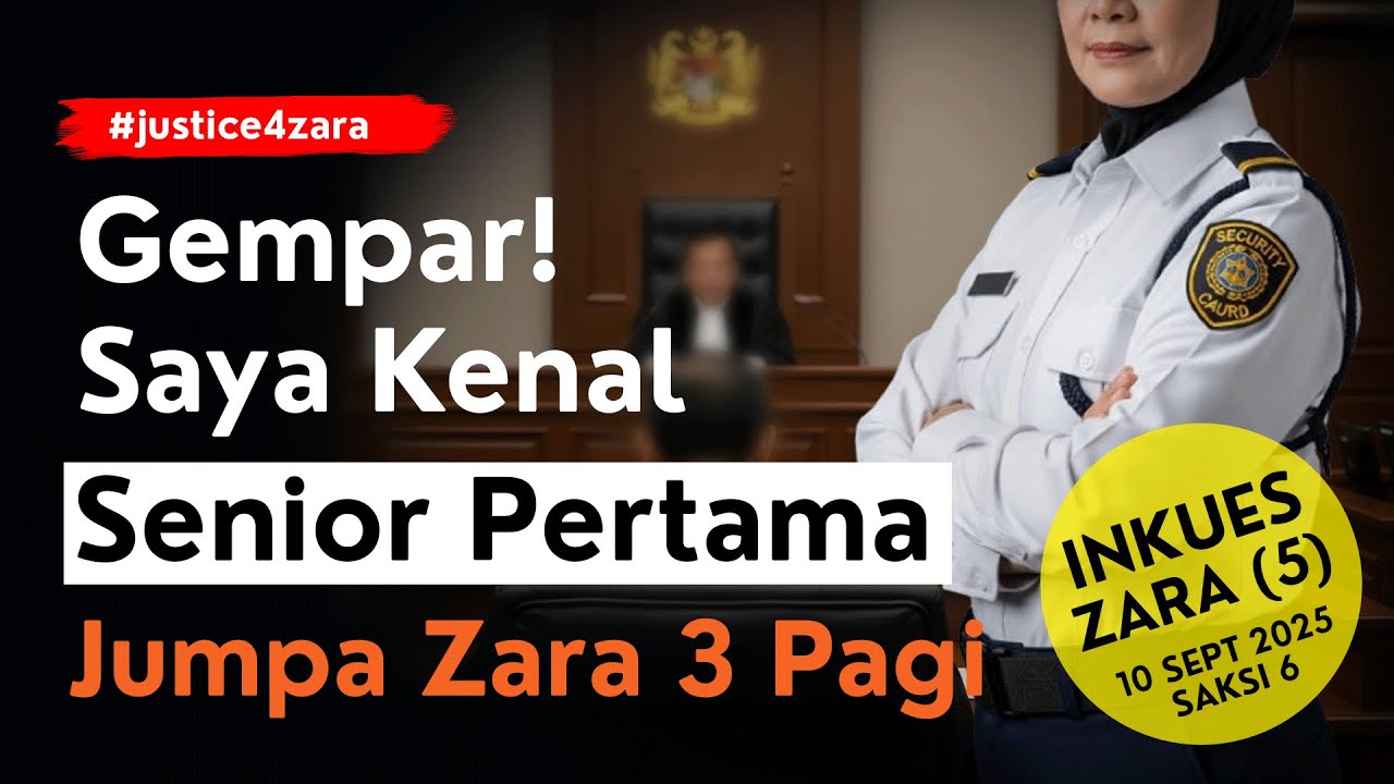 SAYA KENAL ‼️  SENIOR PERTAMA JUMPA ZARA | TIADA CTC | TIADA GRILL