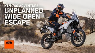 Dare to escape offroad with the 2023 KTM 790 ADVENTURE | KTM