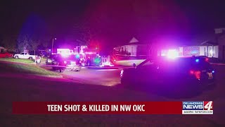 Teen shot and killed in NW OKC