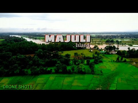 Majuli Island  ALL DRONE SHOTS  Drone Footage Shot on DJI MAVIC MINI