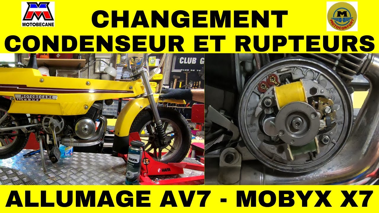 Miniatur-Moped Modell – Motobécane Mobix Mobylette Im Maßstab 1:18 Von Léo Models