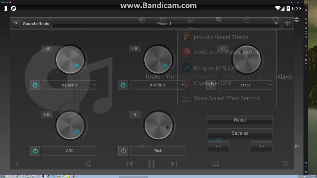 Jet Audio Plus sound quality preveiw YouTube
