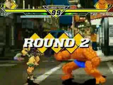 MUGEN - Dio (Me) vs. The Thing