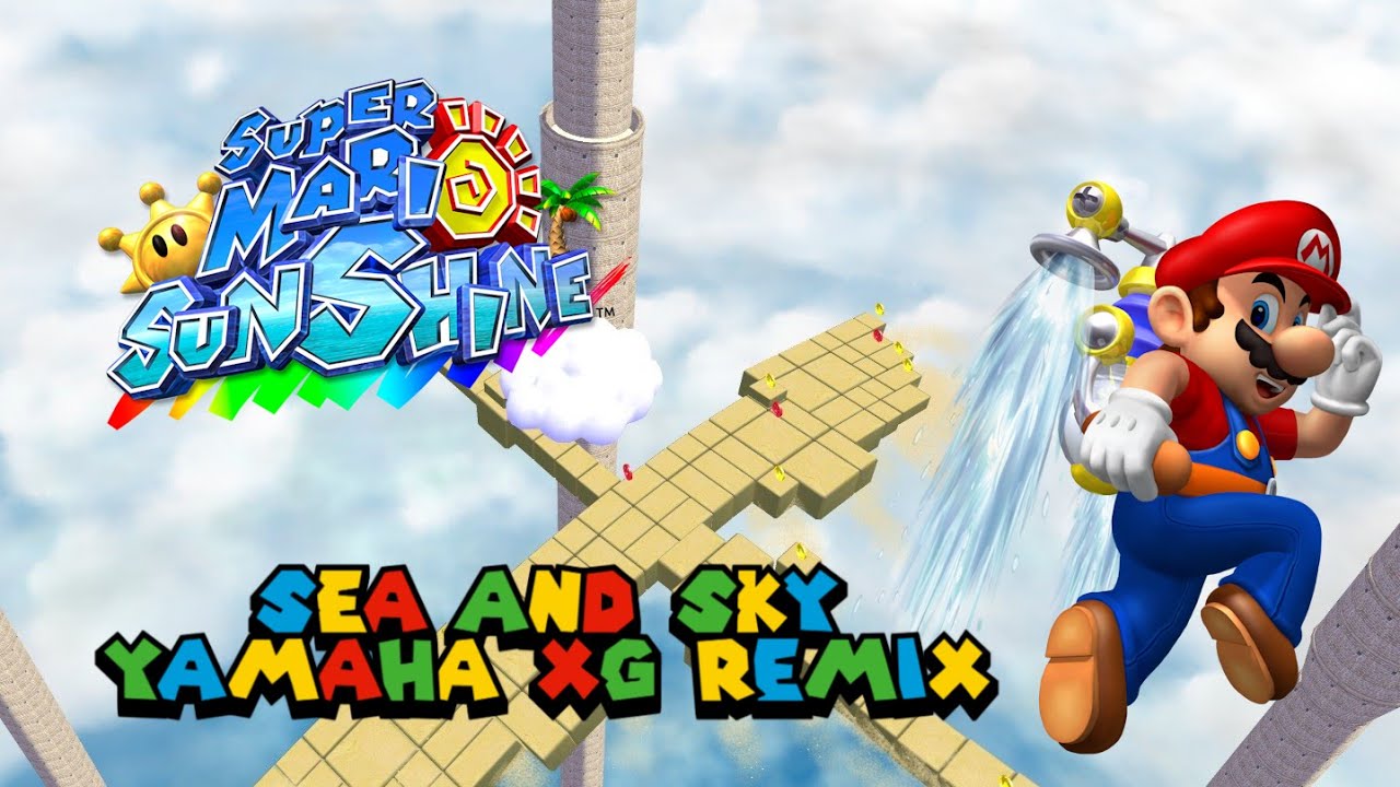 Super Mario Sunshine - Secret Course - Sky & Sea (Yamaha XG Remix)