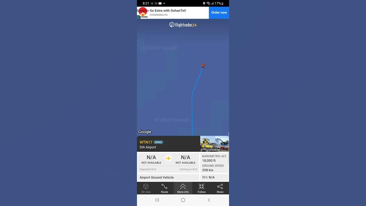 why-do-i-see-a-airport-ground-vechile-going-392-knots-and-at-18k-ft
