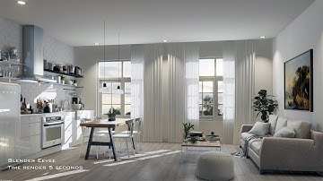 Blender 2.80 Tutorial : Eevee Interior Set Up (OUTDATED)