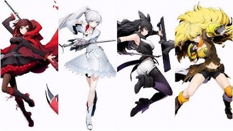 BlazBlue: Cross Tag Battle ⚔️- Team RWBY [Tag Combos] Ruby🌹/Weiss❄️/Blake🐱/Yang☀️ #ブレイブルー #BBTag