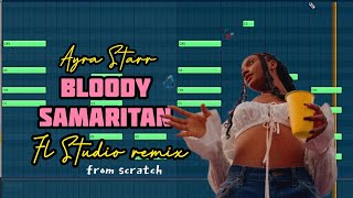 Ayra Starr - Bloody Samaritan FL Studio REMIX | Cookup Video